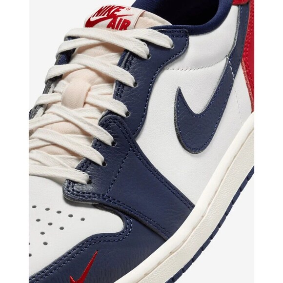 8M / 9.5W - [NEW] Men's Air Jordan 1 Retro Low OG Shoes White HQ2993-100 - Picture 6 of 6